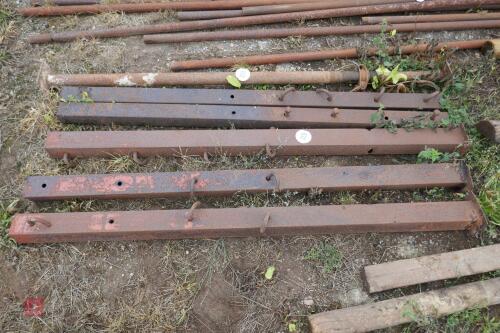 5X 4"x4"x6' METAL POSTS