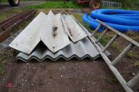 4 X 10' 4" FIBRE CEMENT ROOF SHEETS - 2