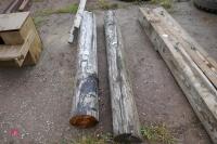 2X LENGTHS OF TELEGRAPH POSTS