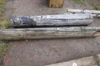 2X LENGTHS OF TELEGRAPH POSTS - 2