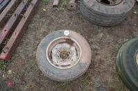1x TRAILER WHEEL AND TYRE 6.00 x 16