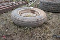1x TRAILER WHEEL AND TYRE 6.00 x 16 - 2