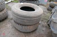 PAIR OF TRAILER TYRES - 2
