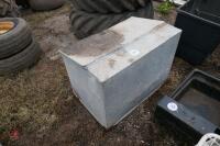 GALVANISED FEED BIN 3'x2'x2' - 2