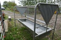 GALVANISED FREESTANDING HAY FEEDER - 2