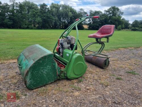 WEBB 24" CYLINDER MOWER WITH SEAT