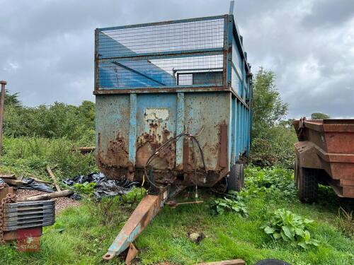 COLLINS 10T SILAGE TRAILER