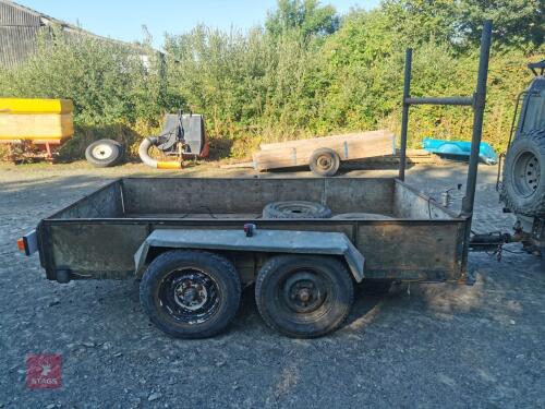 9FTX 5FT TWIN AXLE TRAILER