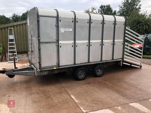 IFOR WILLIAMS STOCK TRAILER