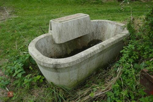 75G CONCRETE WATER TROUGH