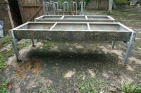 2 FREE STANDING CATTLE TROUGHS - 9