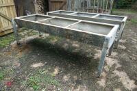 2 FREE STANDING CATTLE TROUGHS - 11