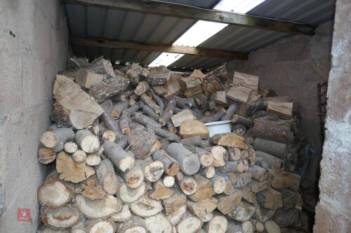 SHED FULL OF LOGS