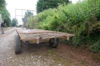 14' SINGLE AXLE TIPPING FLATBED TRAILER - 3