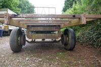 14' SINGLE AXLE TIPPING FLATBED TRAILER - 4