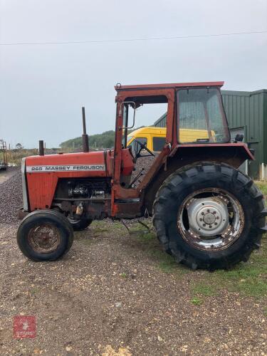 MASSEY FERGUSON 265 TRACTOR