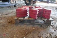 8X 45KG McCORMICK FRONT WEIGHTS - 2