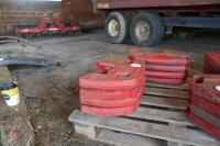 8X 45KG McCORMICK FRONT WEIGHTS - 3
