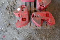 8X 45KG McCORMICK FRONT WEIGHTS - 2