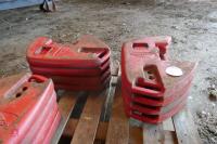 8X 45KG McCORMICK FRONT WEIGHTS - 4