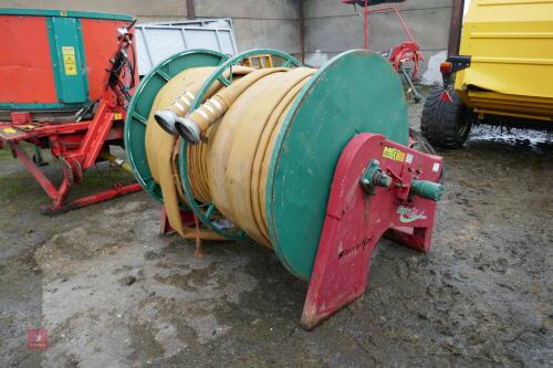 SLURRY KAT MOUNTED LAYFLAT HOSE REELER