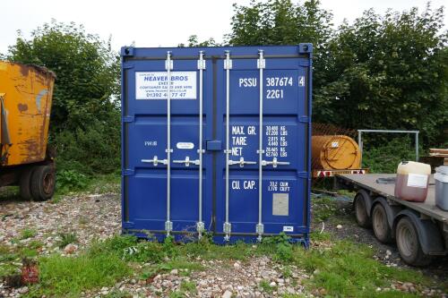 2021 20'X 8' SHIPPING CONTAINER