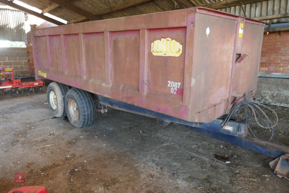 1994 NORTON 10T GRAIN TRAILER