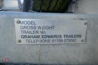 GRAHAM EDWARDS TWIN AXLE TRAILER - 9