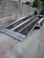 TILT BED TWIN AXLE TRANSPORT TRAILER - 3