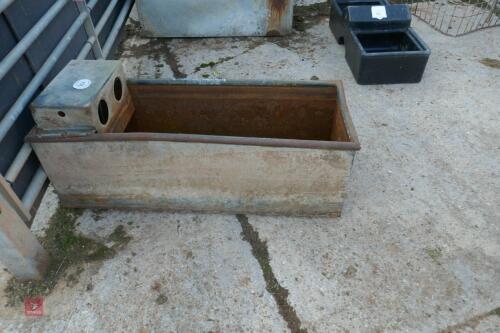 4FT GALVANISED WATER TROUGH