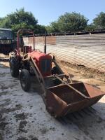 MASSEY FERGUSON 35 3 CYLINDER TRACTOR C/W LOADER