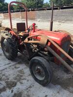 MASSEY FERGUSON 35 3 CYLINDER TRACTOR C/W LOADER - 2