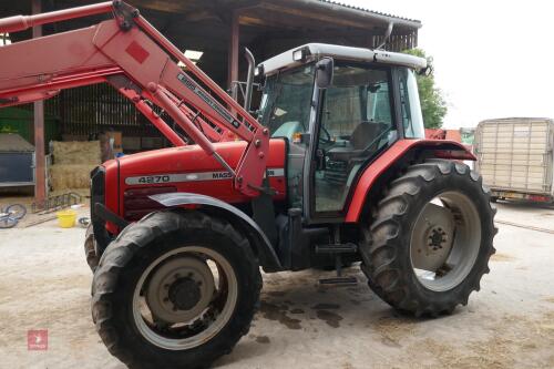 1998 Massey Ferguson 4270 4WD C/W MF 895 LOADER