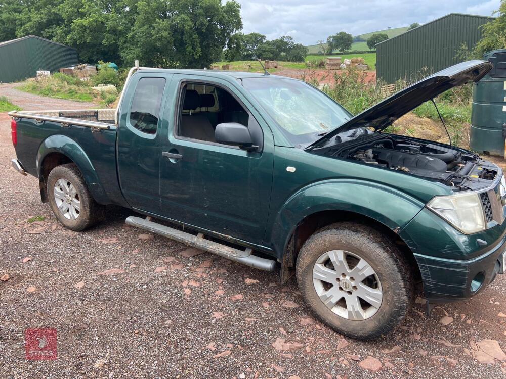 NISSAN NAVARA PICK- UP SOLD AS S/R