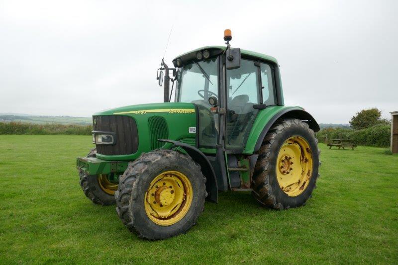 JOHN DEERE 6420 4WD TRACTOR