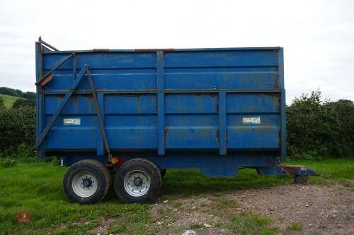 1996 WARWICK 12T SILAGE TRAILER