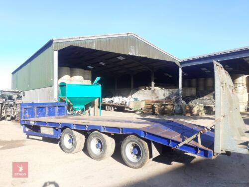 2015 26FT STAINES LOW LOADER TRAILER