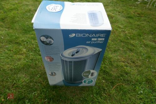 BIONAIRE MINI TOWER AIR PURIFIER