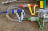 7 x CATTLE BOLUS, DRENCH & SPRAY GUNS - 5