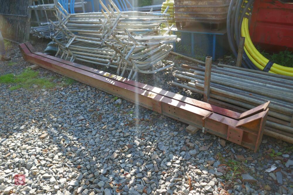 2 STEEL RSJ PURLINS