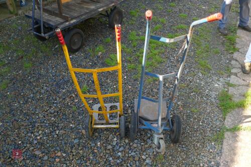 SACK TRUCK + WELDING GAS BOTTLE TROLLEY