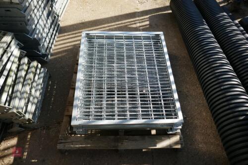 8 GALVANISED SECURITY GRIDS