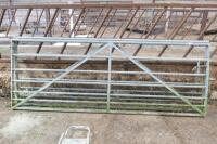 2 X 10' GALV FIELD GATES