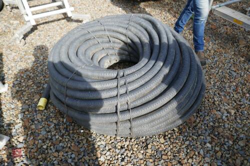 1 LARGE ROLL OF PERFORATED DRAINAGE PIPE