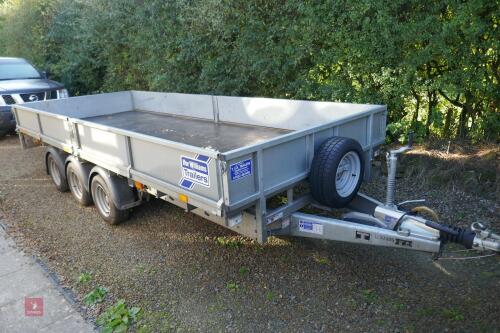 2020 IFOR WILLIAMS 16' TRI-AXLE TRAILER