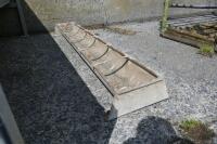 GALVANISED 6' GROUND FEED TROUGH - 3