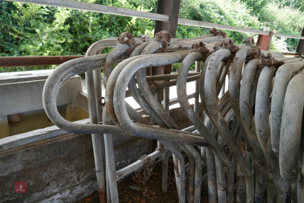 32 MUSHROOM GALVANISED COW CUBICLES