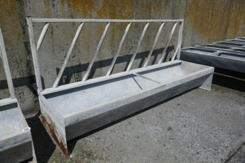 10' FREESTANDING FEED BARRIER/TROUGH