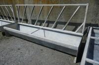 10' FREESTANDING FEED BARRIER/TROUGH - 2