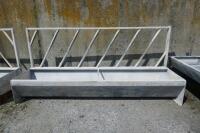 10' FREESTANDING FEED BARRIER/TROUGH - 3